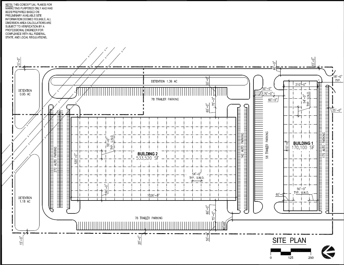 Full Site Plan - Buildings 1 & 2